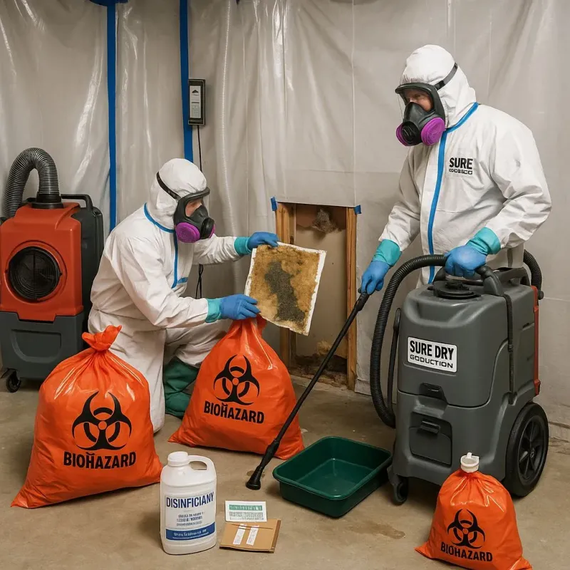 Contaminated Water Handling Protocols process in South Waverly, PA
